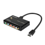 Omponent (Ypbpr + Stereo R/L) To Hdmi Converter Full Hd 1080P