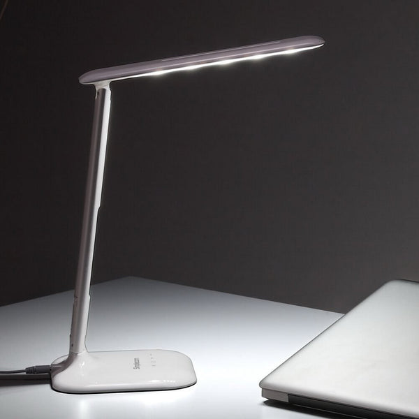  Simplecom EL808 Dimmable Touch Control Multifunction LED Desk Lamp 4W with Digital Clock