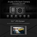 Car Dash Cam Full Hd 1080P Car Wide Angle (24 Hours Parking Monitoring)