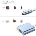 USB C to VGA Adapter (Thunderbolt 3)