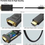 USB C to VGA 1.8m (6 Feet) Cable