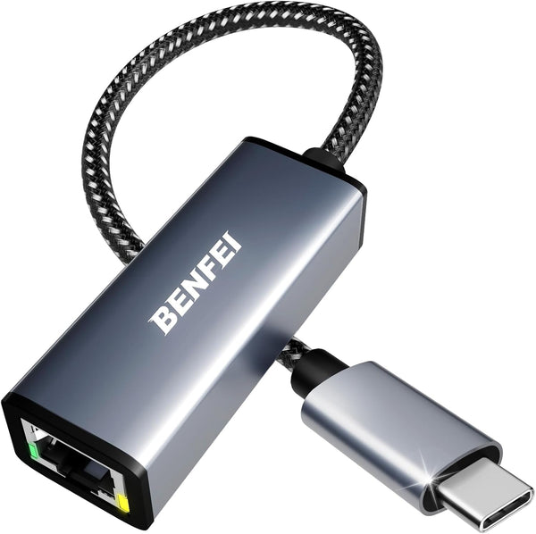  USB-C to Ethernet Adapter (Thunderbolt 3 to RJ45)