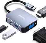 USB C HUB 4-in-1