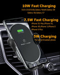 Automatic Clamping Wireless Car Charger,With Backlight