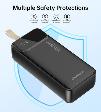 30000mAh Power Bank PD22.5W with Digital Display