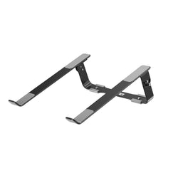 Detachable Aluminum Cooling Laptop Stand Grey