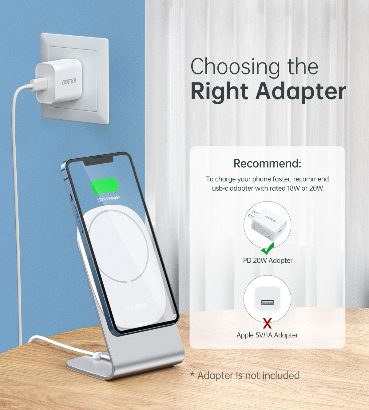 Magasafe Fast Wireless Charger Stand Holder For Iphone 13/12