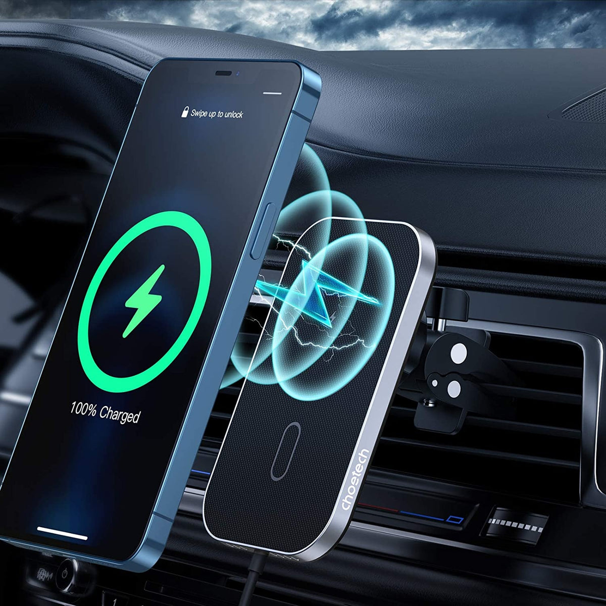 Magleap Magnetic Wireless Car Charger For Iphone 12
