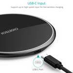 15W Wireless Charging Pad With Ac Adapter