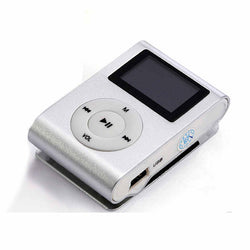 16G Mp3 Music Player With Usb Cable & Earphone Silver