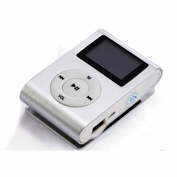  16G Mp3 Music Player With Usb Cable & Earphone Silver