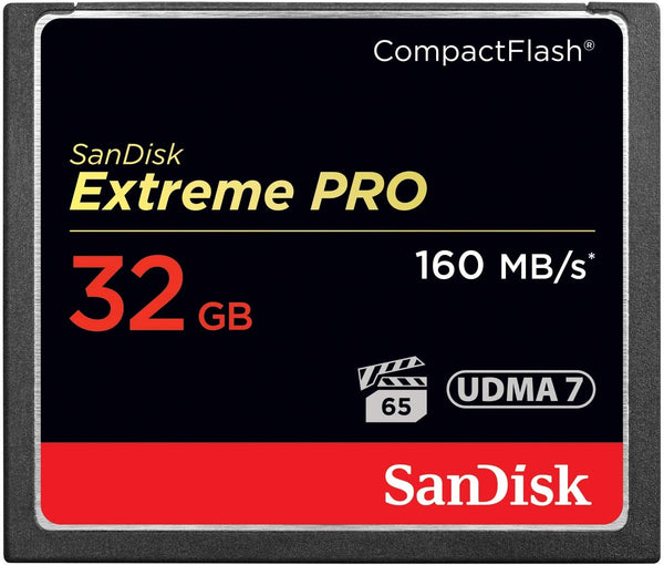  SanDisk Extreme Pro CFXP 32GB CompactFlash 160MB/s