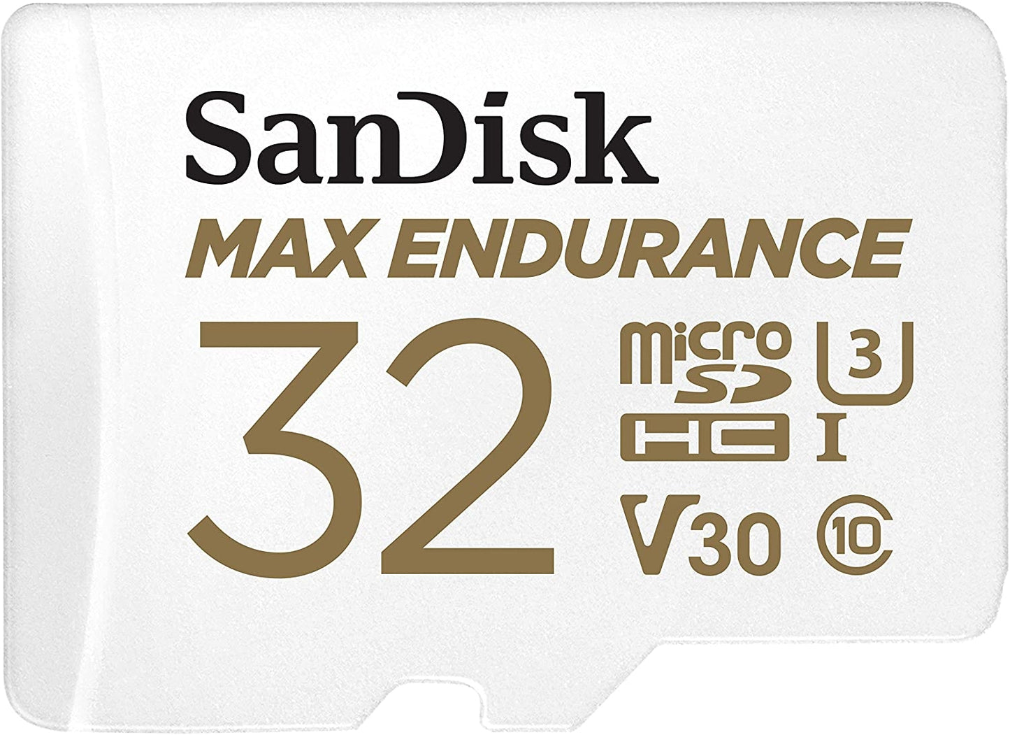 Max Endurance Microsdhc Card Sqqvr 32G (15 000 Hrs) Uhs-I C10 U3 V30
