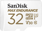 Max Endurance Microsdhc Card Sqqvr 32G (15 000 Hrs) Uhs-I C10 U3 V30