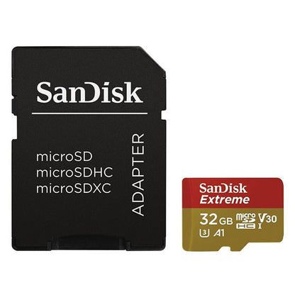 32Gb Micro Sdhc Extreme A1 V30, Uhs-I/ U3, 100Mb/S ,No  Sd Adapter