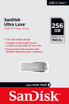 SANDISK SDCZ74-256G-G46 256G  ULTRA LUXE PEN DRIVE 150MB USB 3.0 METAL