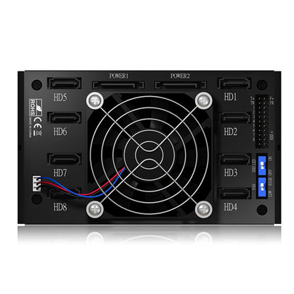 Iib-2280Ssk Backplane For 8X 2.5" Sata/Sas Hdd And Ssd