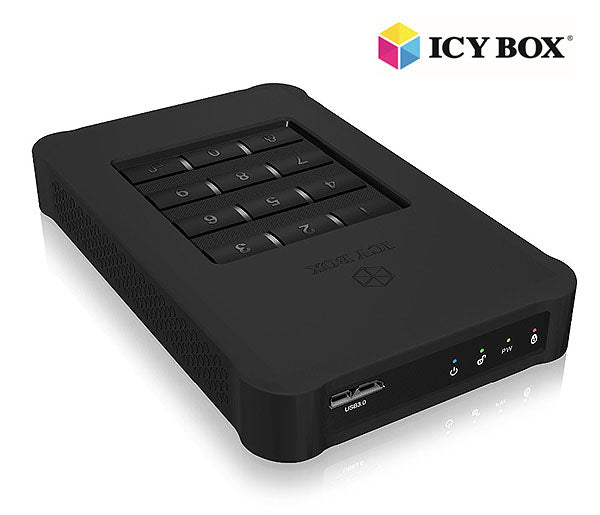Iusb 3.0 Keypad Encrypted Enclosure For 2.5" Sata Ssd/Hdd