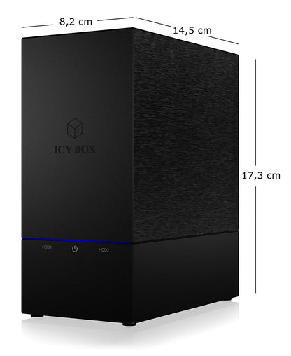 ICY BOX IB-RD3621U3 2 bay RAID