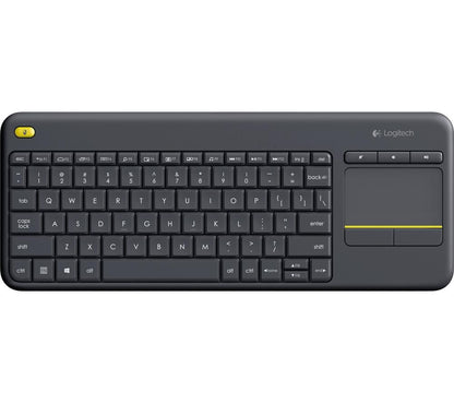K400 Plus Touch Wireless Keyboard - Black (920-007165)