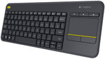 K400 Plus Touch Wireless Keyboard - Black (920-007165)