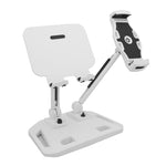 And Adjustable Double Arm Stand Holder Black
