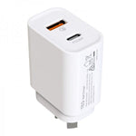 Pd18W + Qc 3.0 Fast Charger Dual Adapter