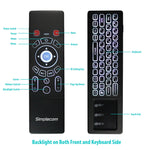 2.4Ghz Wireless Remote Air Mouse Keyboard With Touch Pad And Backlight