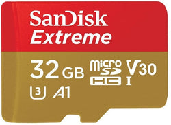32Gb Micro Sdhc Extreme A1 V30, Uhs-I/ U3 ,No  Sd Adapter