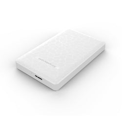 Compact Tool-Free 2.5'' Sata To Usb 3.0 Hdd/Ssd Enclosure White