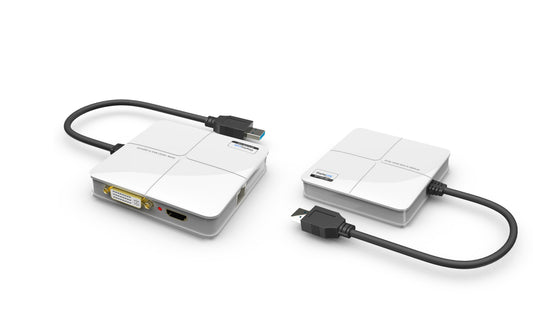 Usb 3.0 Dual Head Display With Gigabit Ethernet Adapter