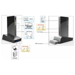 Usb3.0 Multi-Task Dual Video  Docking Station With Hdd Docking Base