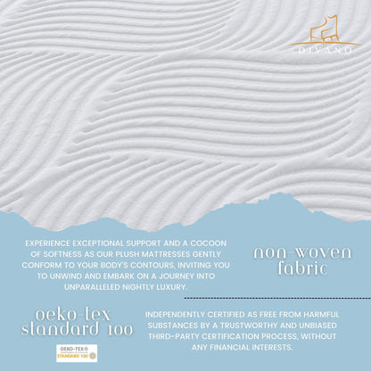 H&L Memory Foam Medium-Firm Feel 31Cm Mattress