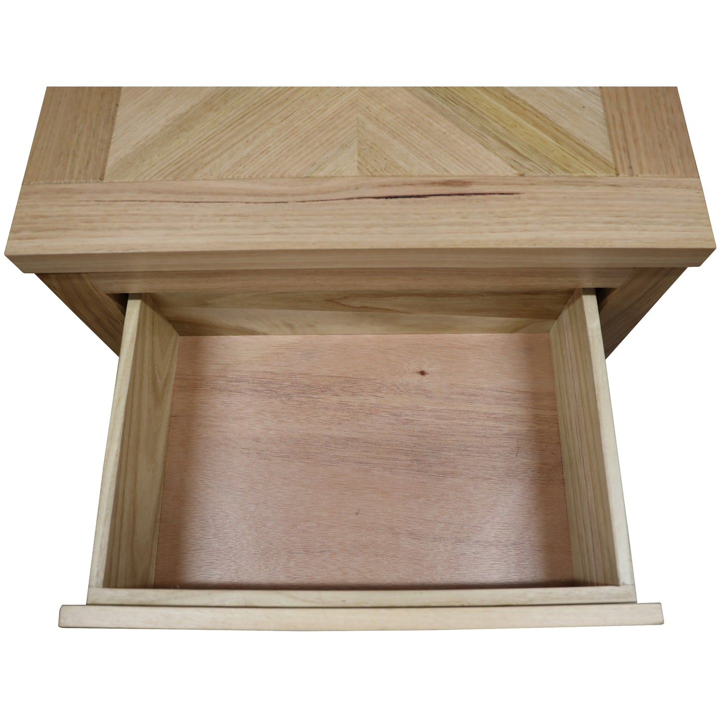 2Pc Bedside Table 2 Drawers Storage Cabinet Nightstand End Tables