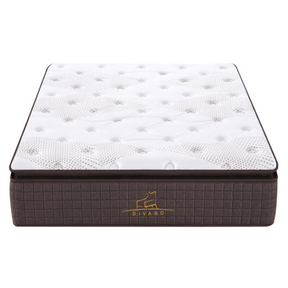 H&L 7 Zones Pocket Spring Premium Medium Feel 34Cm Mattress