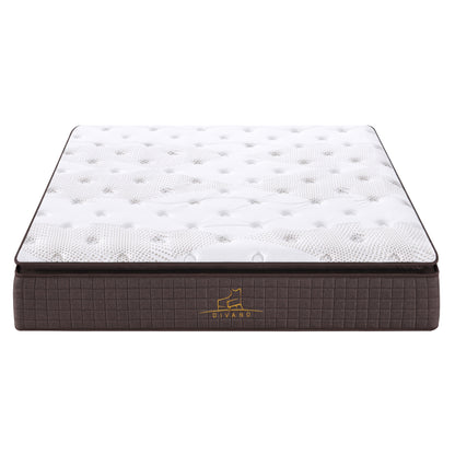 H&L 7 Zones Pocket Spring Premium Medium Feel 34Cm Mattress