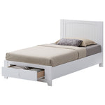 4Pc King Single Bed Suite Bedside Tallboy Bedroom Furniture Package Set