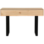 Console Hallway Entry Table 120Cm Solid Messmate Timber Wood - Natural