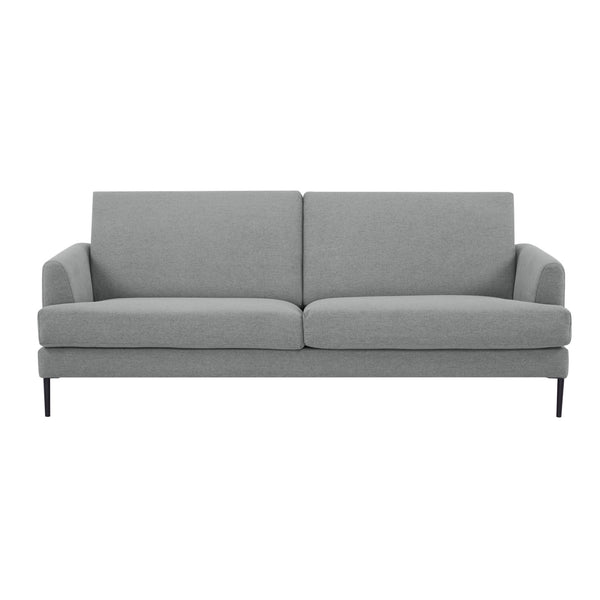  3 Seater Sofa Fabric Uplholstered Lounge Couch - Light Grey