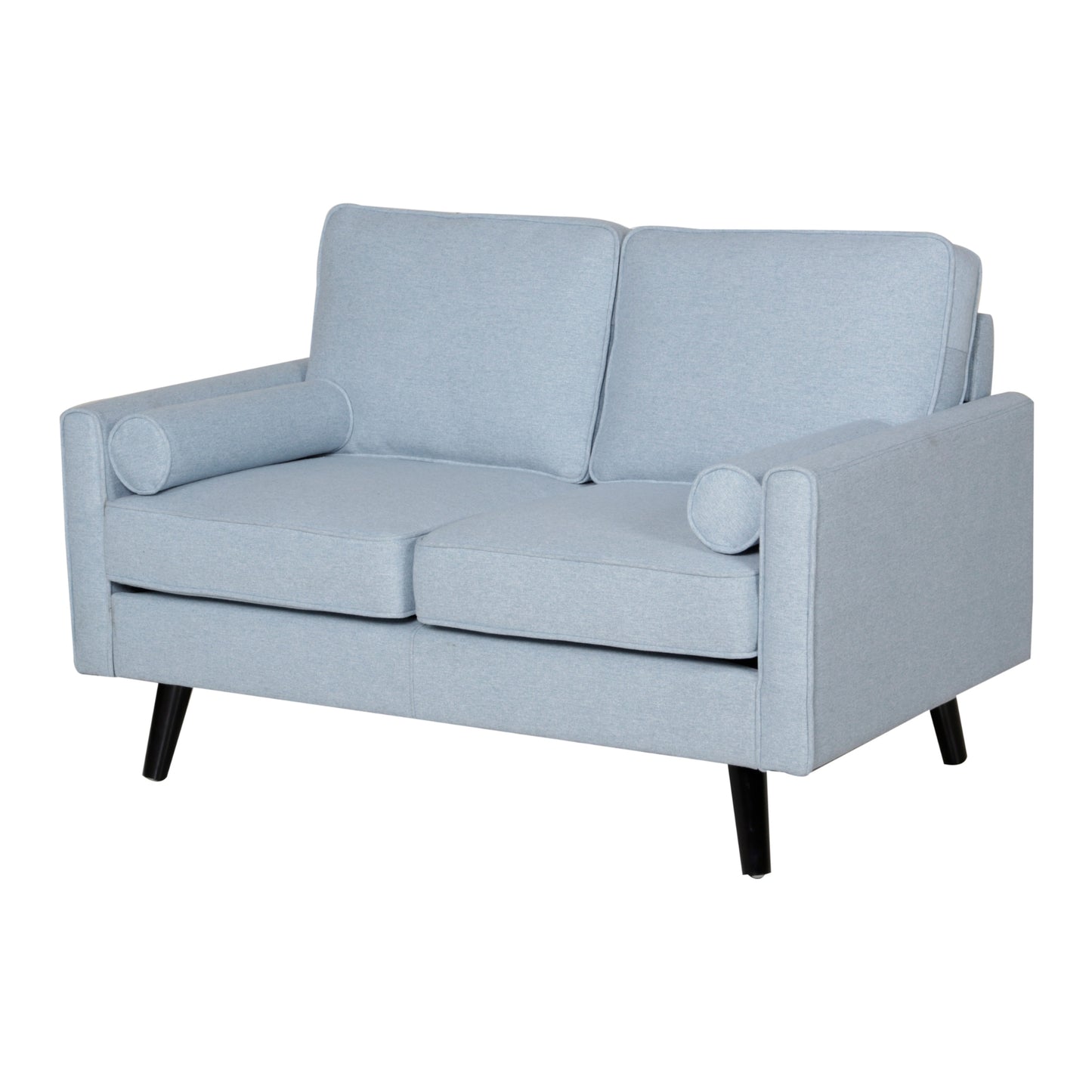 2/2.5 Seater Sofa Fabric Uplholstered Lounge Couch - Light Blue