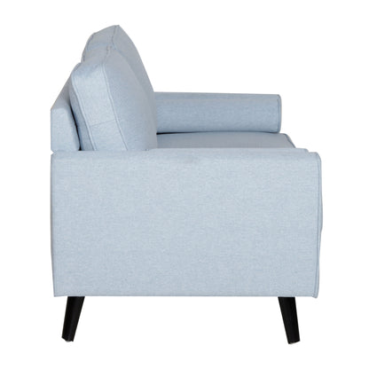 2/2.5 Seater Sofa Fabric Uplholstered Lounge Couch - Light Blue