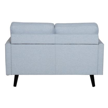 2/2.5 Seater Sofa Fabric Uplholstered Lounge Couch - Light Blue