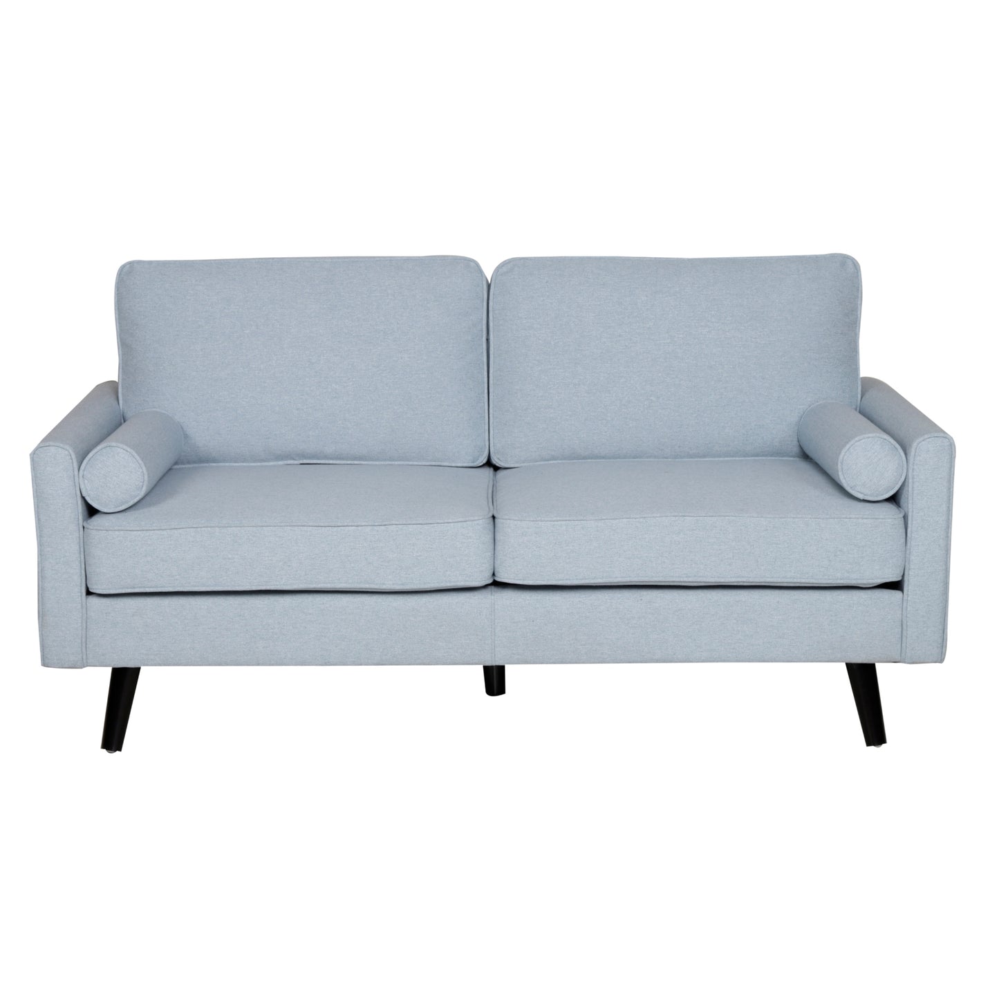2/2.5 Seater Sofa Fabric Uplholstered Lounge Couch - Light Blue