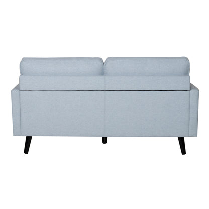 2/2.5 Seater Sofa Fabric Uplholstered Lounge Couch - Light Blue