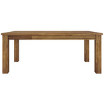 Dining Table 190cm Solid Mt Ash Wood Home Dinner Furniture - Brown