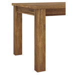 Dining Table 190Cm Solid Mt Ash Wood Home Dinner Furniture - Brown