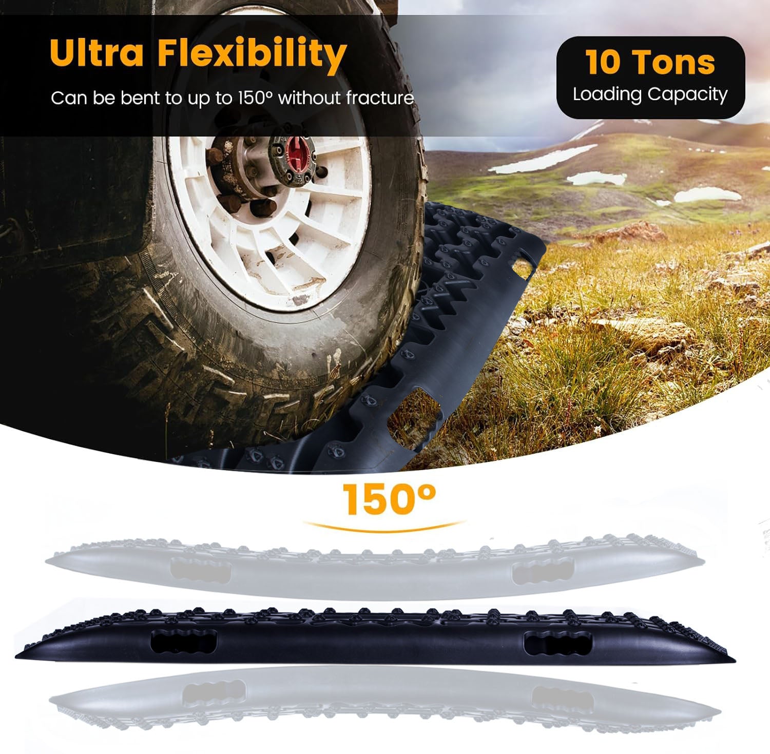 4Wd Traction Kit: Recovery Tracks & Rescue Boards