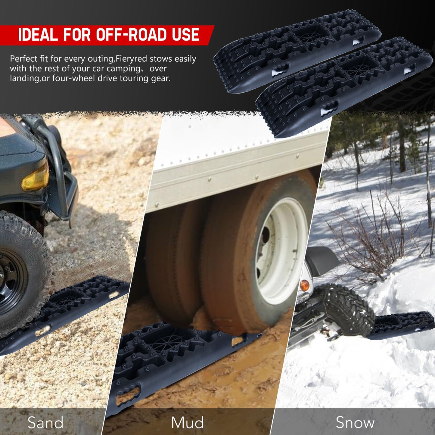 4Wd Traction Kit: Recovery Tracks & Rescue Boards