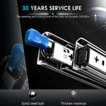 14In Pair 150Kg Capacity Heavy Duty Drawer Slides Rails Runners