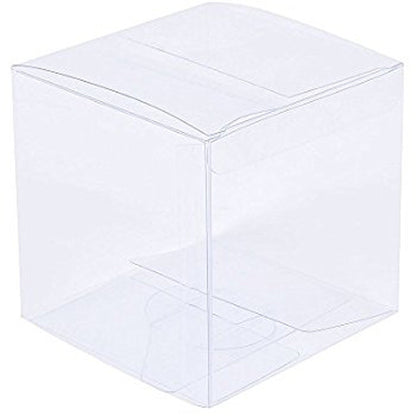 Clear Cube Storage Boxes 9cm